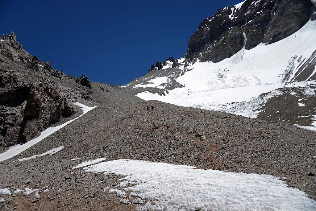 14 The Hill To Camp 1 From Plaza Argentina Base Camp